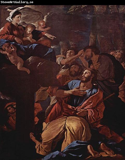 Nicolas Poussin The Apparition of the Virgin to Saint James the Great